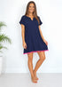 The Fitted Kaftan - Perfect Navy