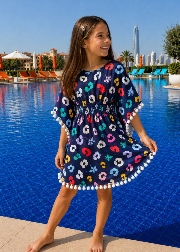 Beach Kaftan The Little Kaftan - Jungle Bees dubai outfit dress brunch fashion mums