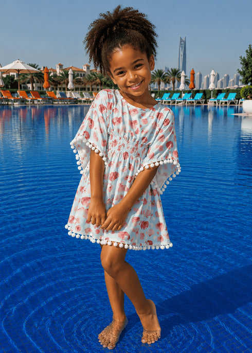 Beach Kaftan The Little Kaftan - Mint Kisses dubai outfit dress brunch fashion mums