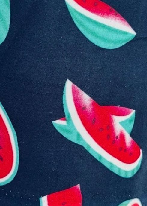 Beach Kaftan The Little Kaftan - Navy Watermelons dubai outfit dress brunch fashion mums