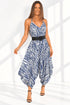 Clothing O/S The Harem Jumpsuit - Indigo Tie Dye dubai outfit dress brunch fashion mums