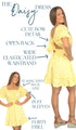 Dress The Daisy Dress - Lemonade Polka dubai outfit dress brunch fashion mums