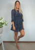 Dress The Dream Dress - Navy Confetti dubai outfit dress brunch fashion mums