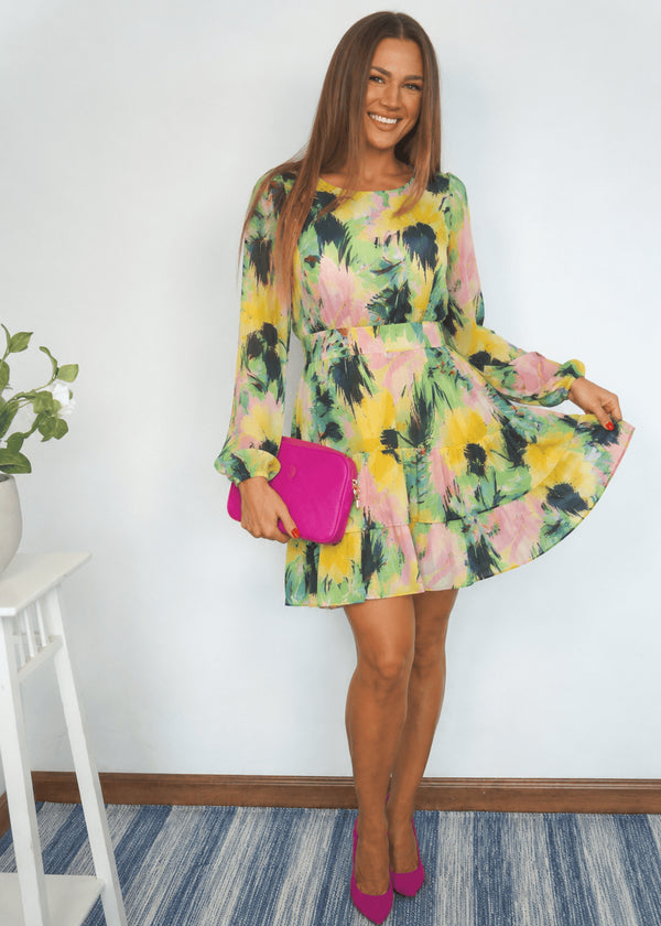 Dress The Dream Dress - Pink Sunshine dubai outfit dress brunch fashion mums