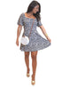 Dress The Fairground Dress - Black & White Ovals dubai outfit dress brunch fashion mums