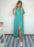 Dress The Fitted Shirt Dress - Emerald Mountains dubai outfit dress brunch fashion mums