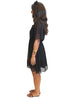 Dress The Lucia Dress - Black Chiffon dubai outfit dress brunch fashion mums