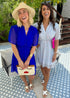 Dress The Lucia Dress - Royal Blue Chiffon dubai outfit dress brunch fashion mums