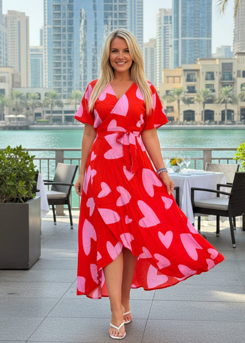 Dress The Maxi Wrap Dress - All Love dubai outfit dress brunch fashion mums