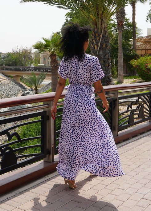 Dress The Maxi Wrap Dress - Hamptons Weekend dubai outfit dress brunch fashion mums