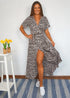 Dress The Maxi Wrap Dress - Leopard Love dubai outfit dress brunch fashion mums