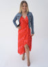 Dress The Maxi Wrap Dress - Lipstick Waves dubai outfit dress brunch fashion mums