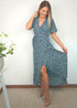 Dress The Maxi Wrap Dress - Midsummer Breeze dubai outfit dress brunch fashion mums