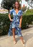 Dress The Maxi Wrap Dress - Ocean Feels dubai outfit dress brunch fashion mums
