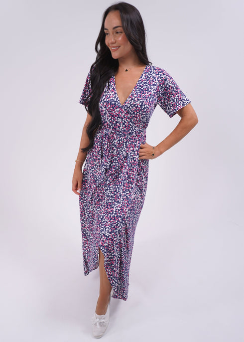 Dress The Maxi Wrap Dress - Summertime Geo dubai outfit dress brunch fashion mums