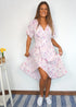 Dress The Midi Wrap Dress - Feathered Floral dubai outfit dress brunch fashion mums