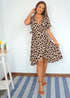 Dress The Midi Wrap Dress - Lovely Leopard dubai outfit dress brunch fashion mums