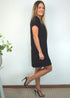 Dress The Mini Anywhere Dress - Midnight Black dubai outfit dress brunch fashion mums