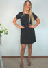 Dress The Mini Anywhere Dress - Midnight Black dubai outfit dress brunch fashion mums