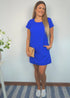 Dress The Mini Anywhere Dress - Royal Blue dubai outfit dress brunch fashion mums