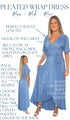 Dress The Pleated Wrap Dress - Fantasy Nights Pleats dubai outfit dress brunch fashion mums