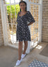 Dress The Summertime Mini - Navy Daisies dubai outfit dress brunch fashion mums