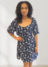 Dress The Summertime Mini - Navy Daisies dubai outfit dress brunch fashion mums