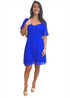 Dress The Summertime Mini - Royal Blue dubai outfit dress brunch fashion mums