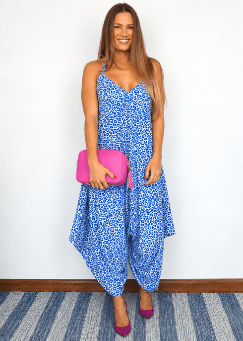 Jumpsuit One size (fits UK 6-18) The Harem Jumpsuit - Royal Jungle dubai outfit dress brunch fashion mums