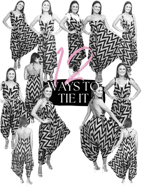 Jumpsuit One size (fits UK 6-18) The Harem Jumpsuit - TEMPLATE dubai outfit dress brunch fashion mums