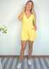 Playsuit The Tasha Playsuit - Summer Yellow dubai outfit dress brunch fashion mums