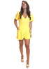 Playsuit The Tasha Playsuit - Summer Yellow dubai outfit dress brunch fashion mums