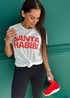 Santa Habibi - The Christmas Tee Black dubai outfit dress brunch fashion mums