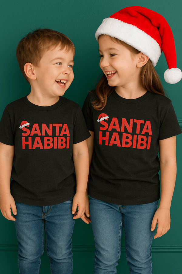 Santa Habibi - The Men's Christmas Tee dubai outfit dress brunch fashion mums