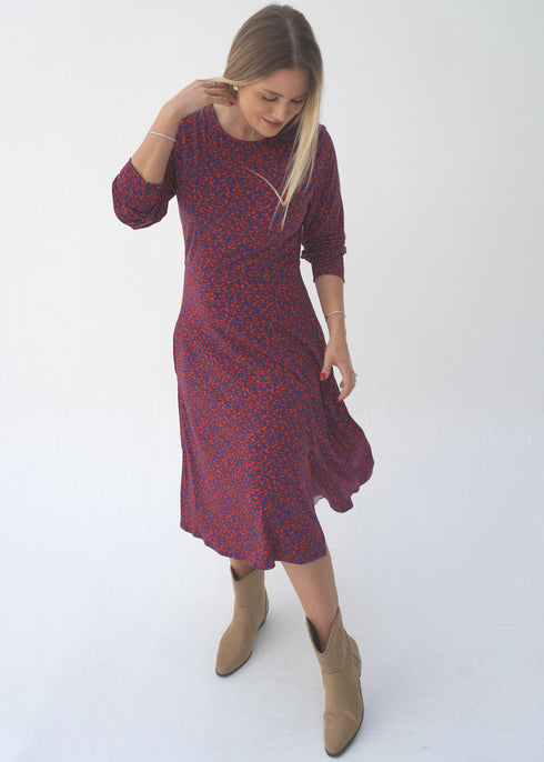 The A/W Pixie Dress - Lipstick Ivy dubai outfit dress brunch fashion mums