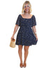 The Babydoll - Indigo Jungle dubai outfit dress brunch fashion mums