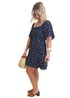 The Babydoll - Indigo Jungle dubai outfit dress brunch fashion mums