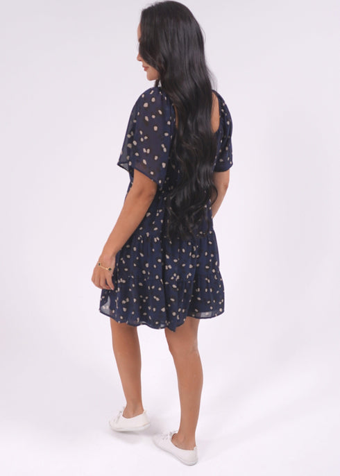 The Babydoll - Indigo Jungle dubai outfit dress brunch fashion mums