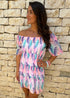 The Babydoll - Neon Feathers dubai outfit dress brunch fashion mums