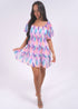 The Babydoll - Neon Feathers dubai outfit dress brunch fashion mums