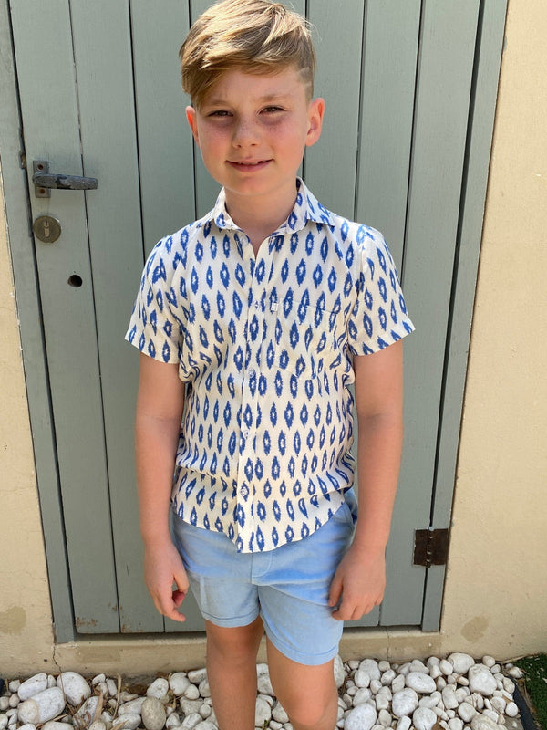 The Boy's Casual Shirt - Royal Diamond dubai outfit dress brunch fashion mums