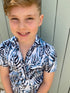 The Boy's Casual Shirt - Watermelon Hope (Navy) dubai outfit dress brunch fashion mums