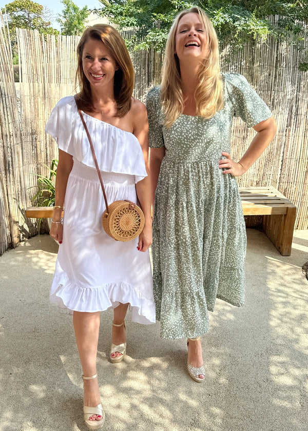 The Brighton Dress - Boho Sage dubai outfit dress brunch fashion mums