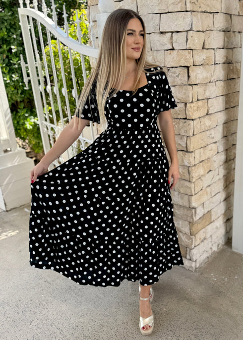 The Brighton Dress - City Polka dubai outfit dress brunch fashion mums