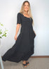 The Brighton Dress - Cy Black dubai outfit dress brunch fashion mums