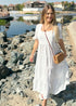 The Brighton Dress - Cy White dubai outfit dress brunch fashion mums