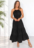 The California Maxi - Cy Black dubai outfit dress brunch fashion mums