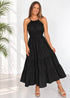 The California Maxi - Cy Black dubai outfit dress brunch fashion mums
