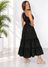 The California Maxi - Cy Black dubai outfit dress brunch fashion mums