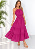 The California Maxi - Cy Magenta dubai outfit dress brunch fashion mums